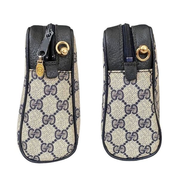 GUCCIโGG Pattern Pvc/Leather Clutch-Crossbody-Shoulder Bag ๐ผ - Picture 13 of 17